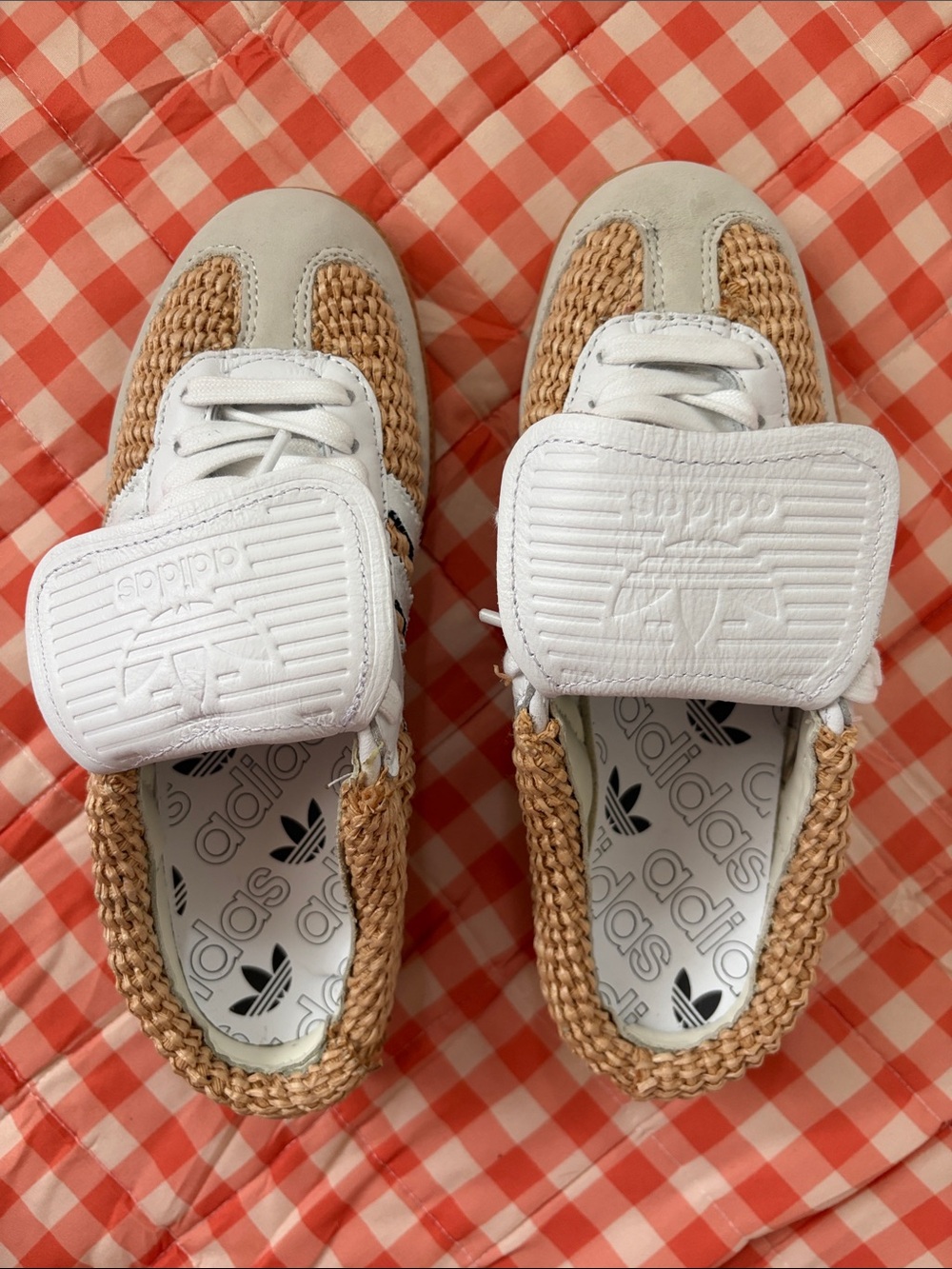 adidas custom slide sambas- raffia collection - Picture 3 of 8